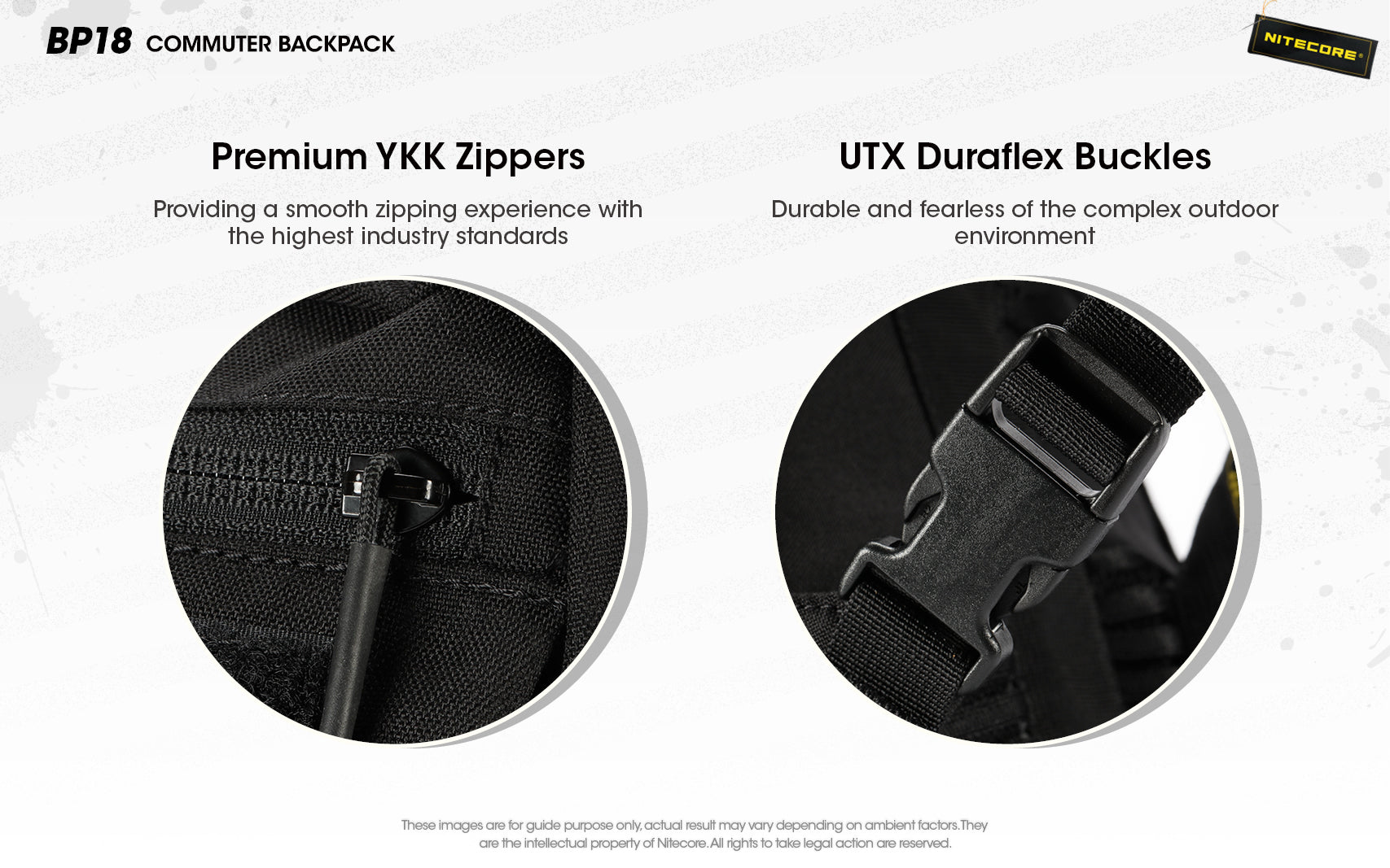 NITECORE BP18 Multi-Purpose Modular Backpack 18L