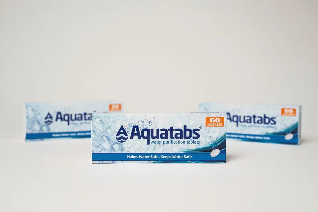 AQUATABS Water Purifications Tablets - 50 Tabs