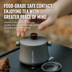 DEFTHIKE Mini Aluminum Teapot with Teacup