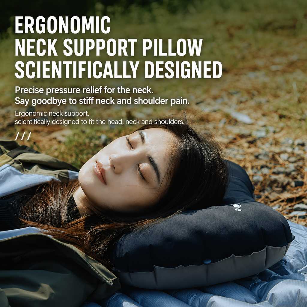 DEFTHIKE Inflatable Air Cushion Pillow