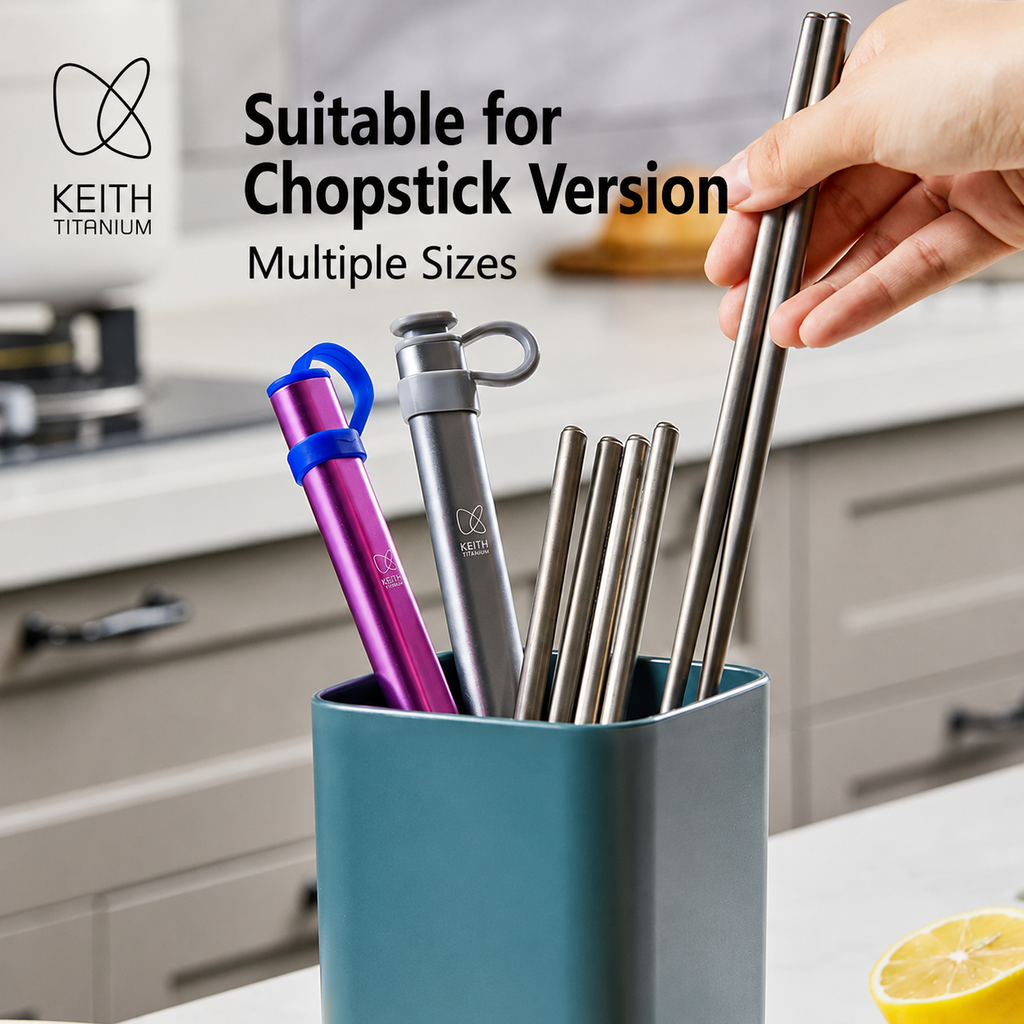 KEITH TITANIUM Chopstick Case Ti5815