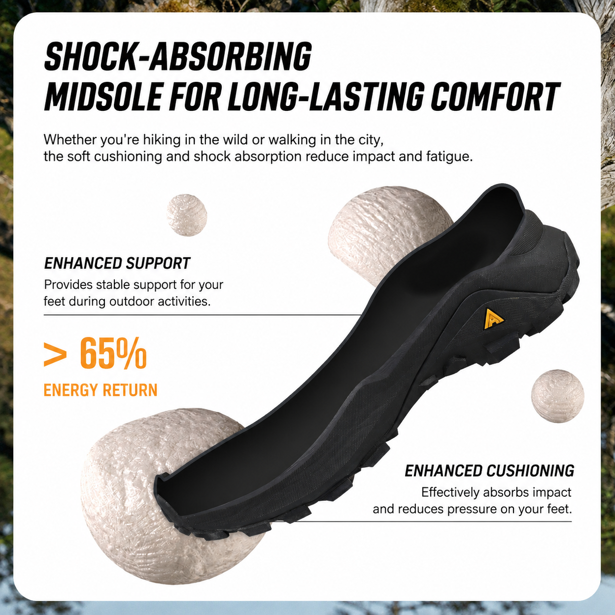 HUMTTO Women's Low-Cut Hiking Shoes Breathable & Wear-Resistant - Dark Purple/Black