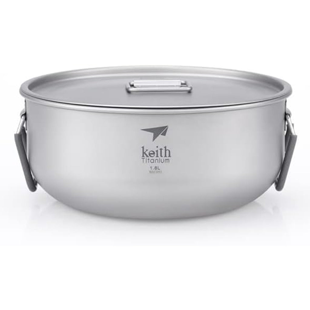 KEITH TITANIUM Cooking Pot 1.8L Ti6015