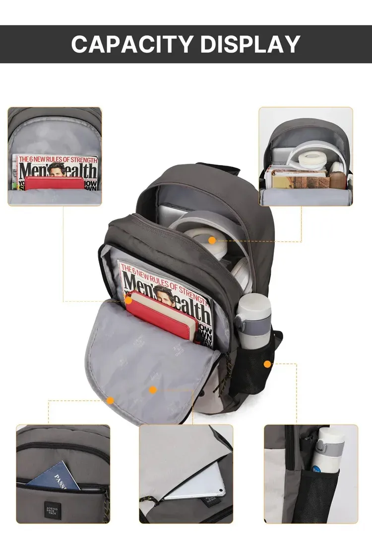 AOKING Lightweight College Backpack XN3315-10