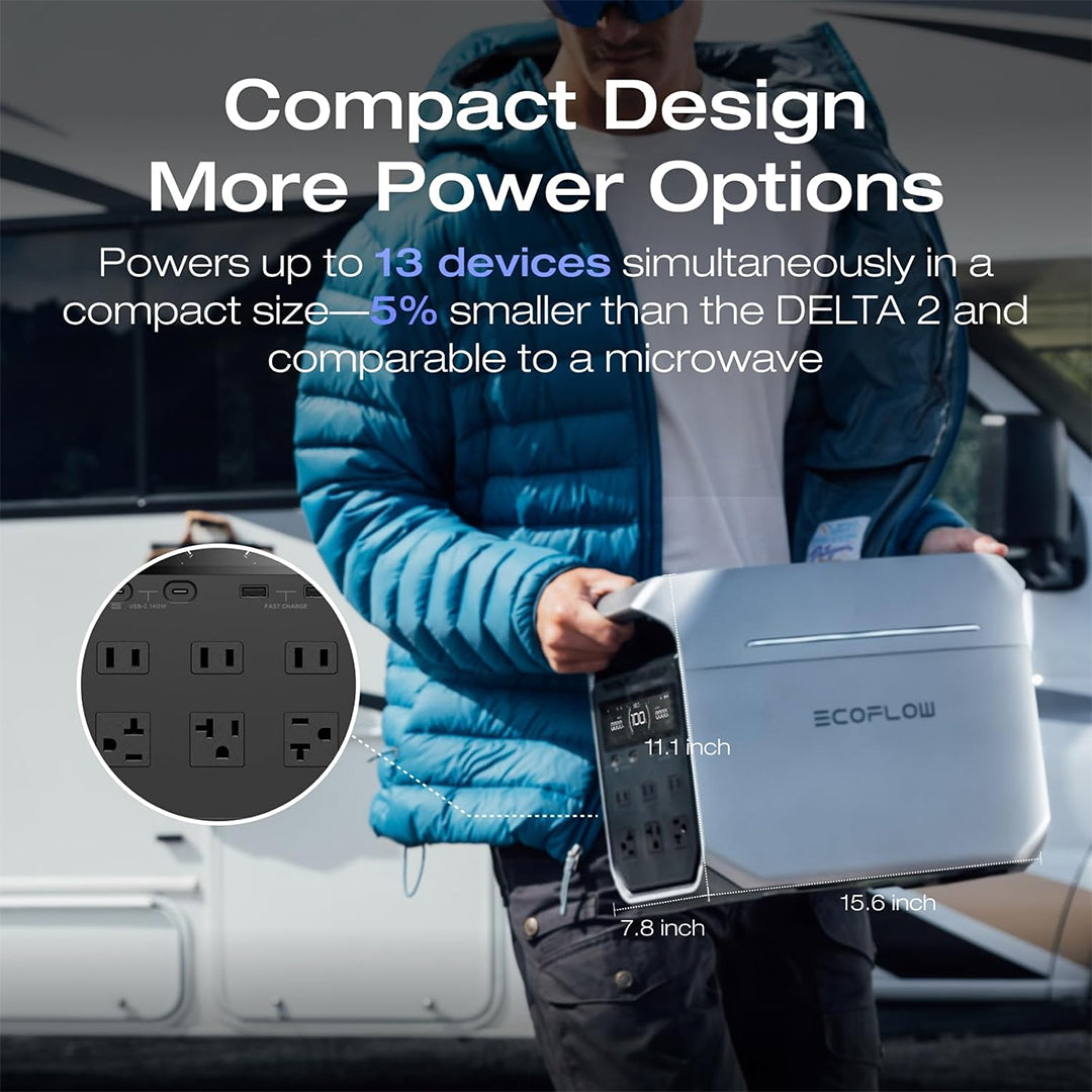ECOFLOW Delta 3 PLUS Portable Power Station