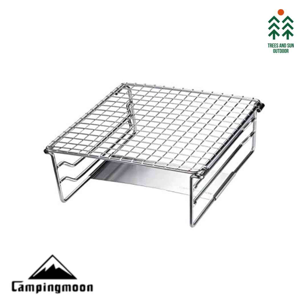 CAMPINGMOON W-020 Mini Grill Rack Folding Stove