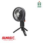 SUNREI Light Fan Mini Multi-Functional Portable Lantern & Fan – 260 Lumens