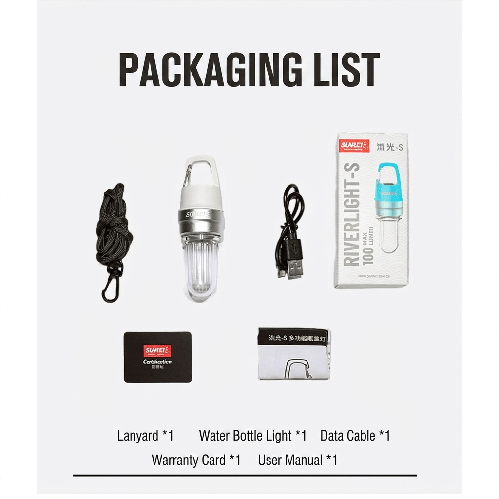 SUNREI River Light S Camping Light - 100 Lumens