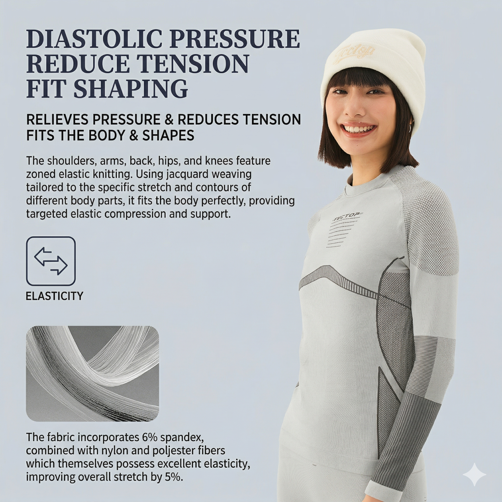 TECTOP Women’s Thermal Set – Warm & Breathable