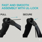 SINANO Folder UL 110cm Carbon Trekking Pole