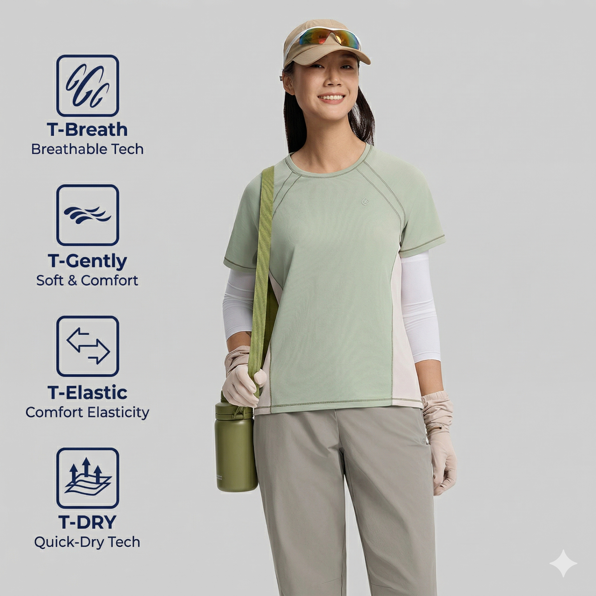 TECTOP Women’s Hiking Pants – Quick-Dry & Softshell