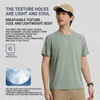 TECTOP Men’s Hiking T-Shirt – Quick-Dry & Breathable