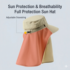 TECTOP Unisex Hiking Hat – Full Protection & Breathable