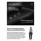 TECTOP Women’s Hiking Pants – Warm & Windproof