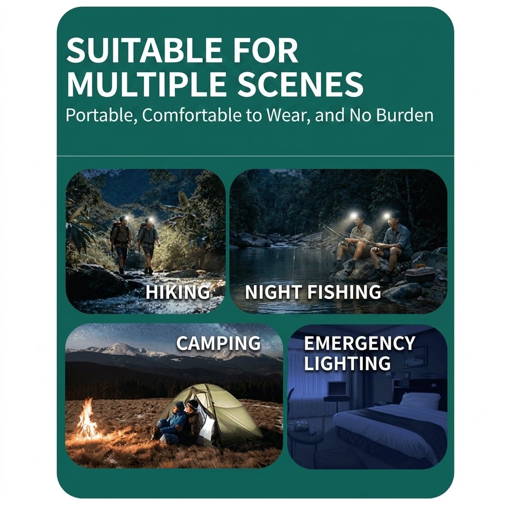 SUNREI Poseidon 2 Zoomable Headlamp - 500 Lumens