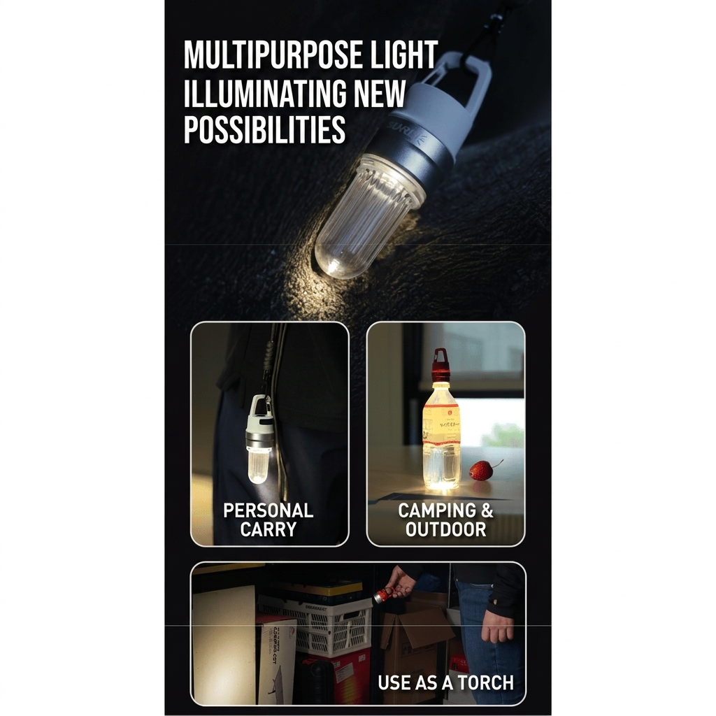 SUNREI River Light S Camping Light - 100 Lumens
