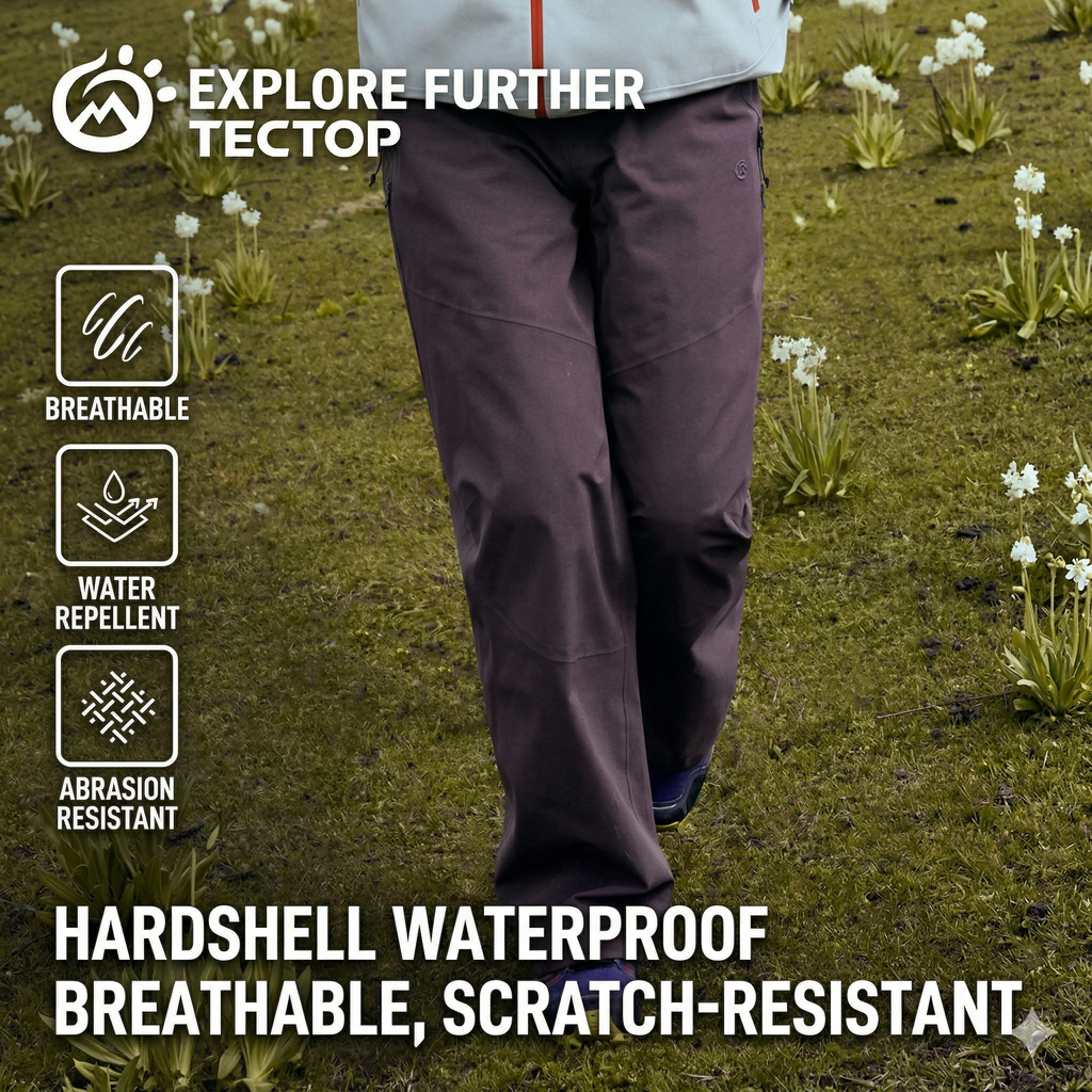 TECTOP Women’s Hiking Pants – Waterproof & Hardshell