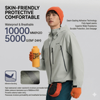 TECTOP Unisex Hiking Jacket – Waterproof & Lightweight