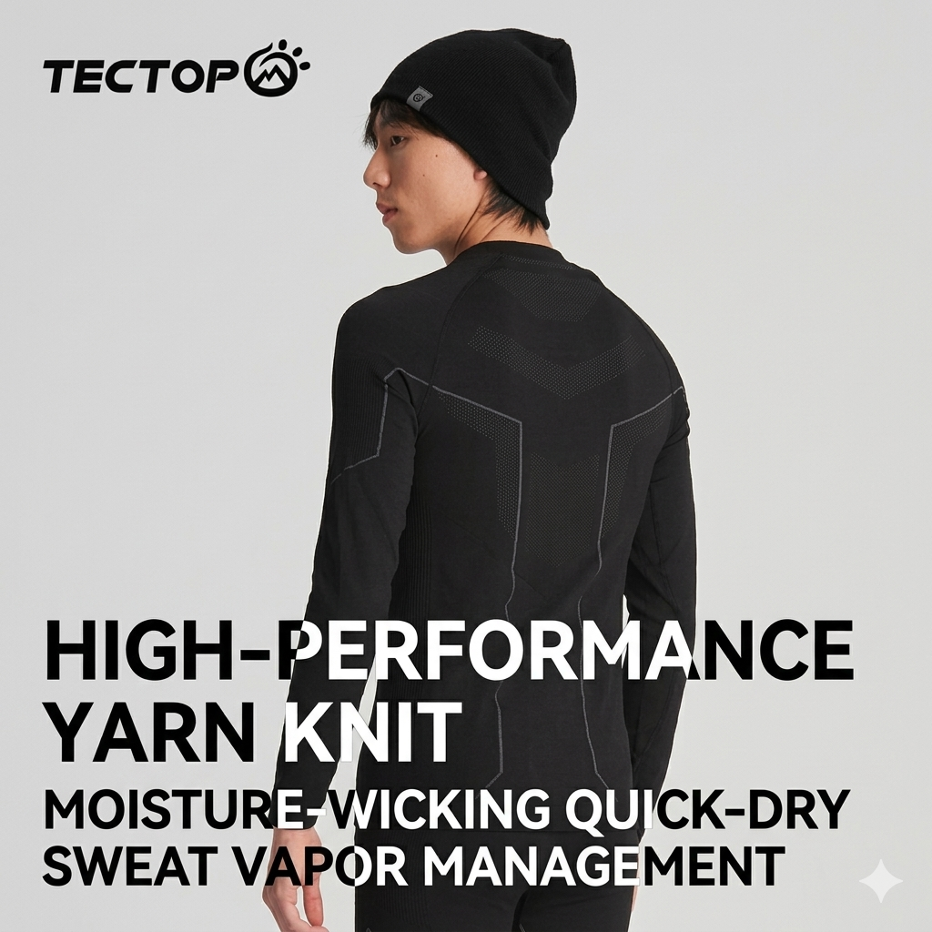 TECTOP Men’s Thermal Set – Warm & Breathable