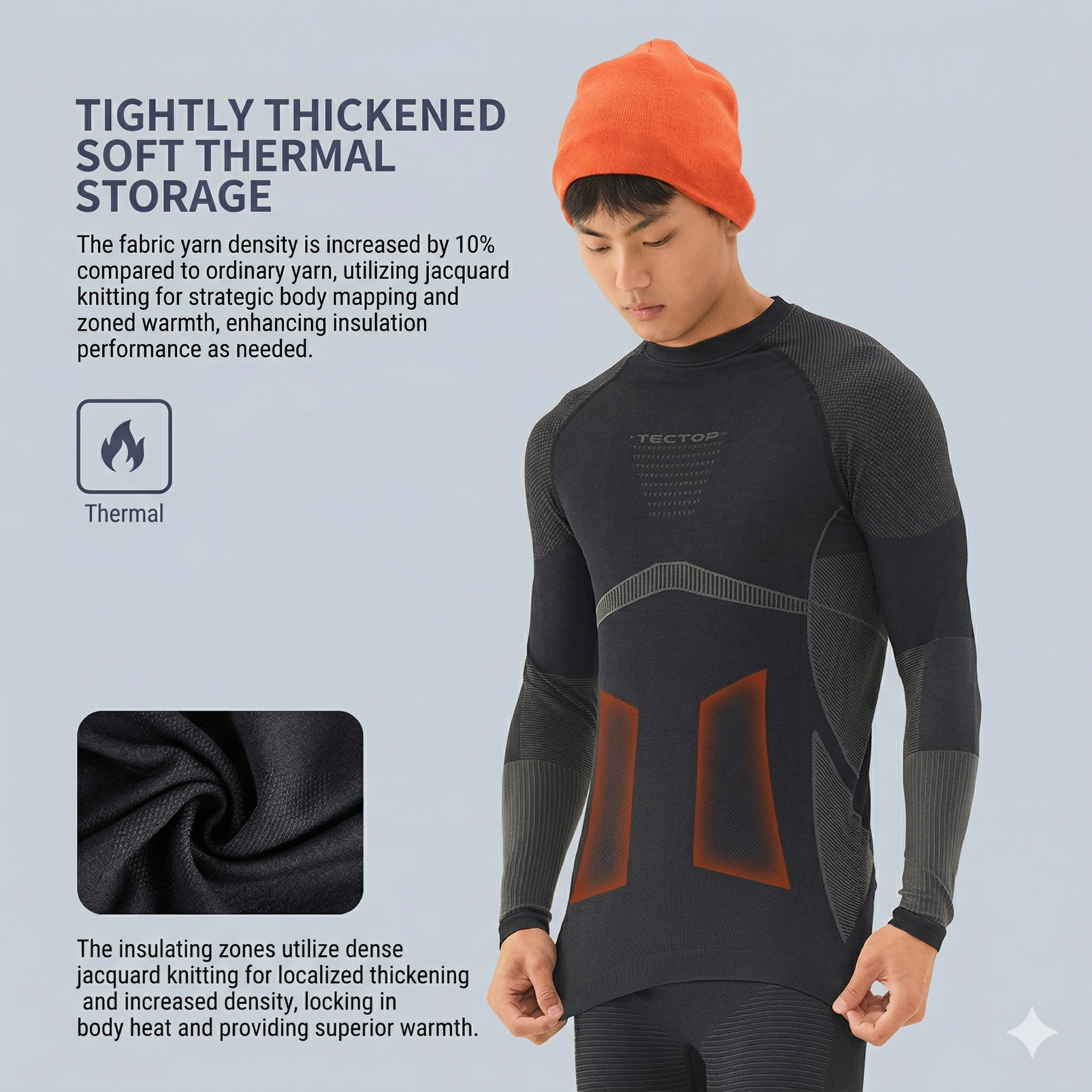 TECTOP Women’s Thermal Set – Warm & Breathable