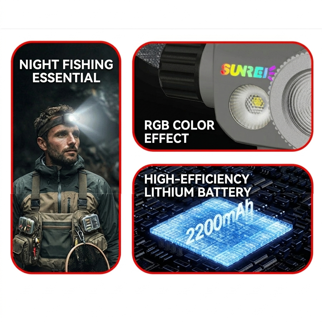 SUNREI Poseidon 2 Zoomable Headlamp - 500 Lumens
