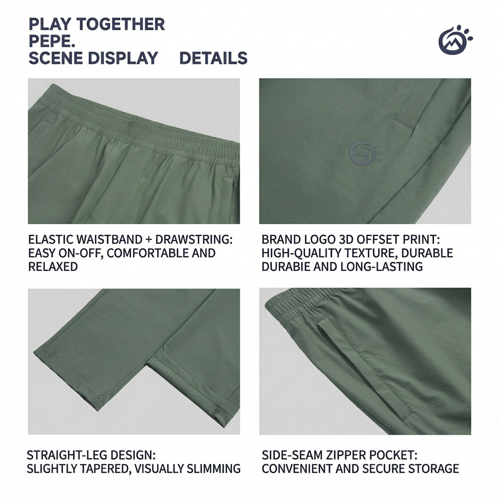 TECTOP Men’s Hiking Pants – Quick-Dry & Breathable