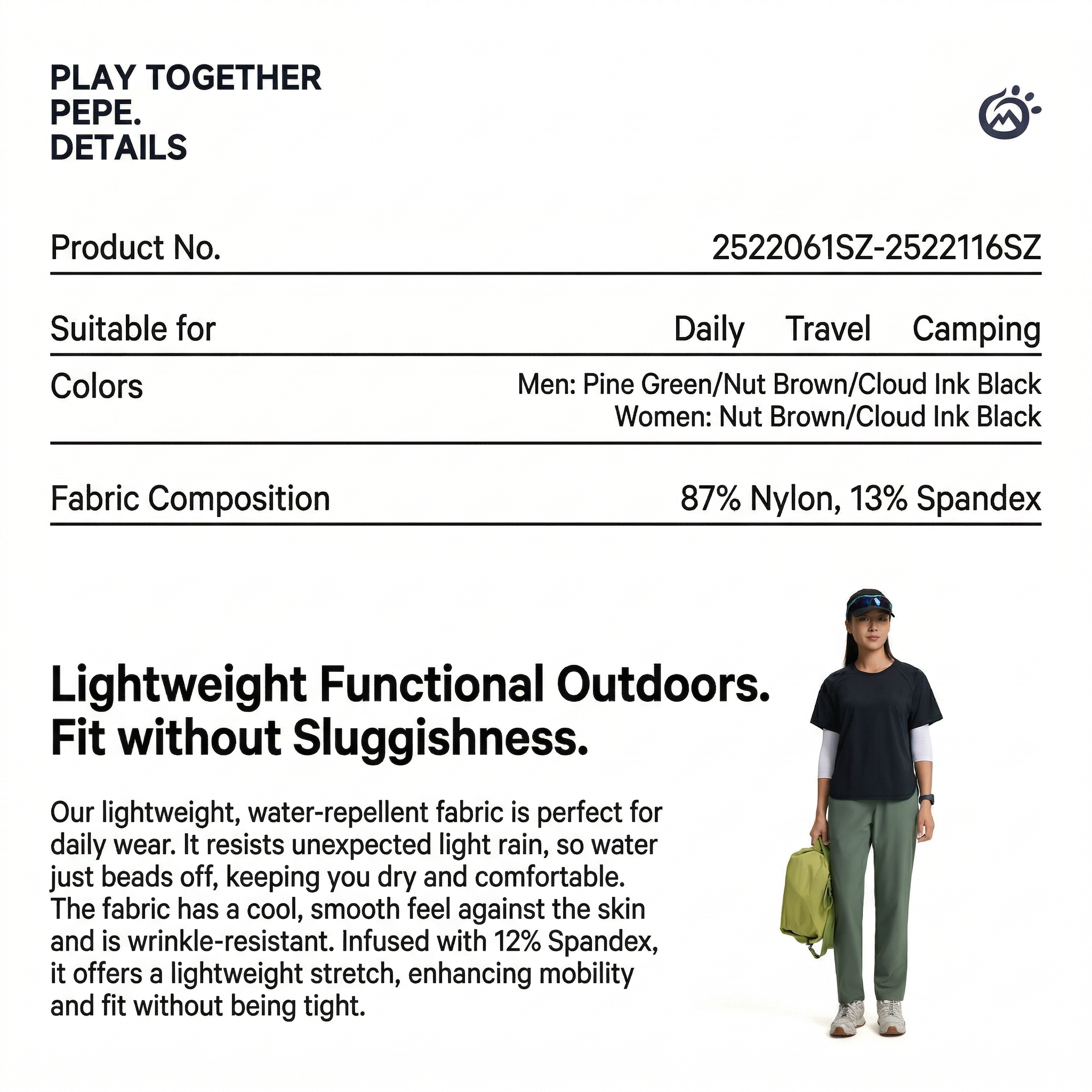 TECTOP Women’s Hiking Pants – Quick-Dry & Lightweight