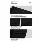 TECTOP Men’s Hiking Pants – Water Repellent & Fleece Lined