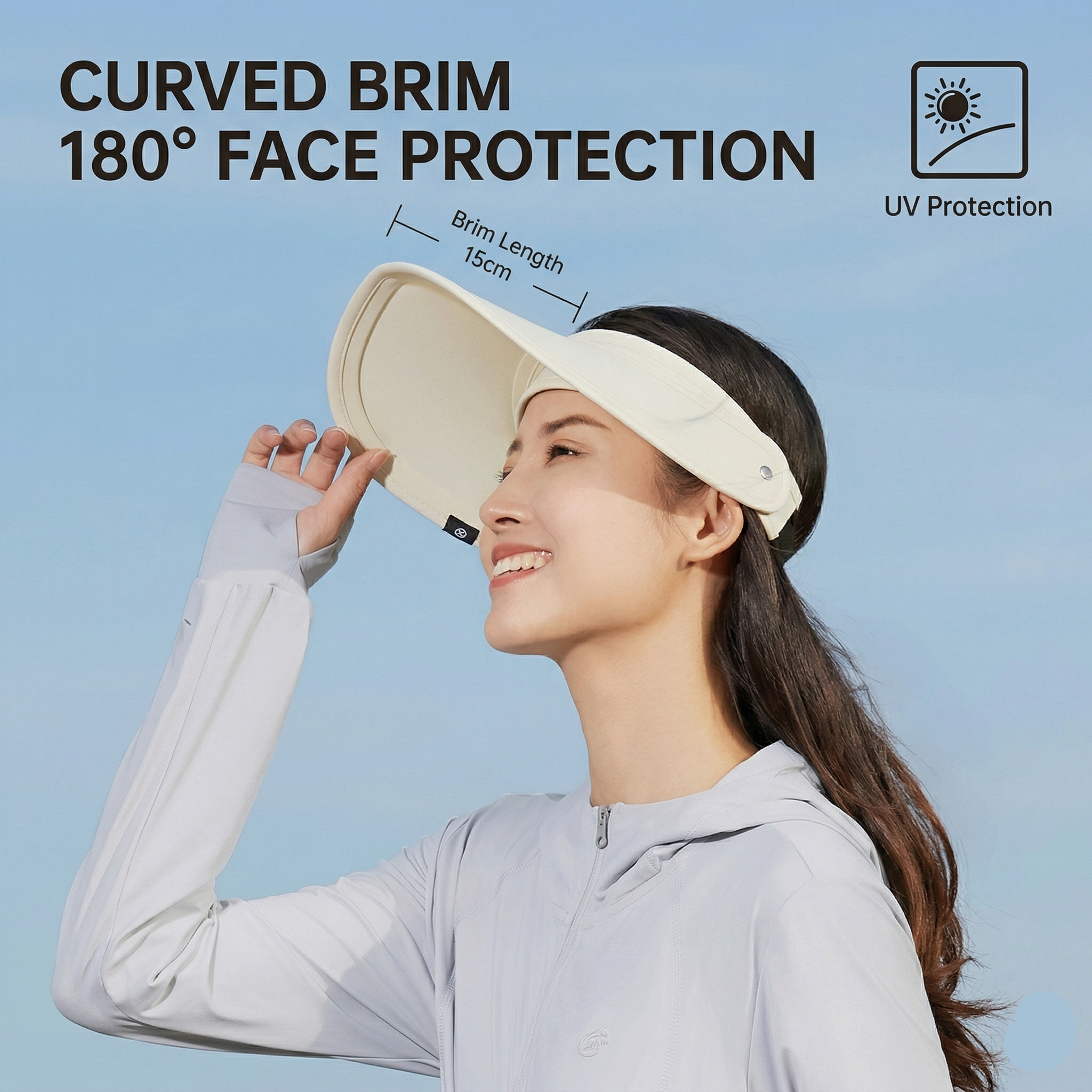 TECTOP Unisex Hiking Hat – UV Protection & Breathable