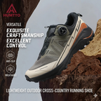 HUMTTO Men’s Low-Cut Trail Running Shoes Lightweight & Non-Slip – Army Green