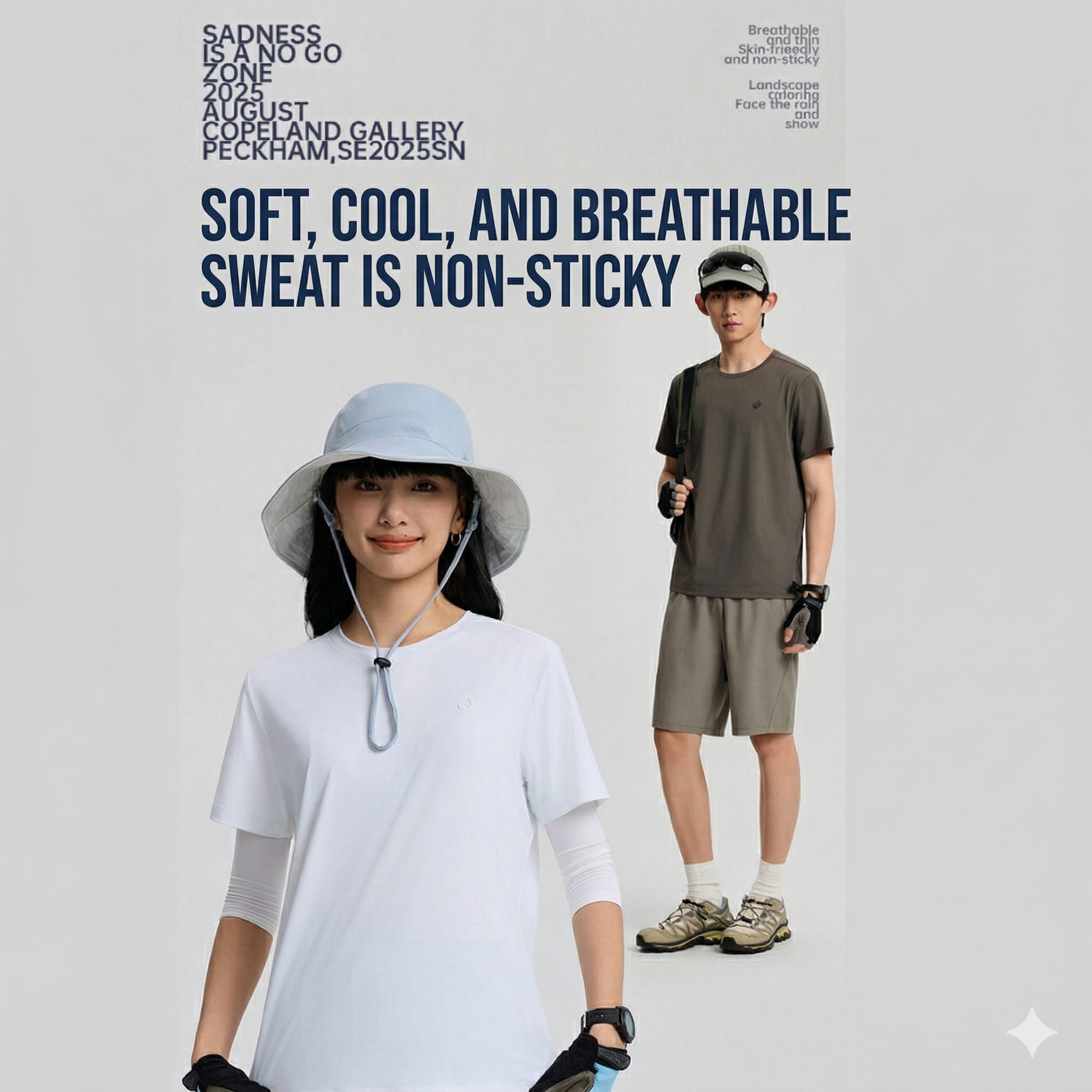 TECTOP Men’s Hiking T-Shirt – Quick-Dry & Breathable