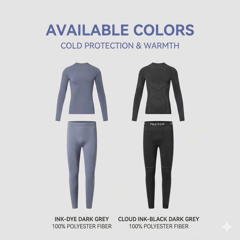 TECTOP Men’s Thermal Set – Warm & Breathable