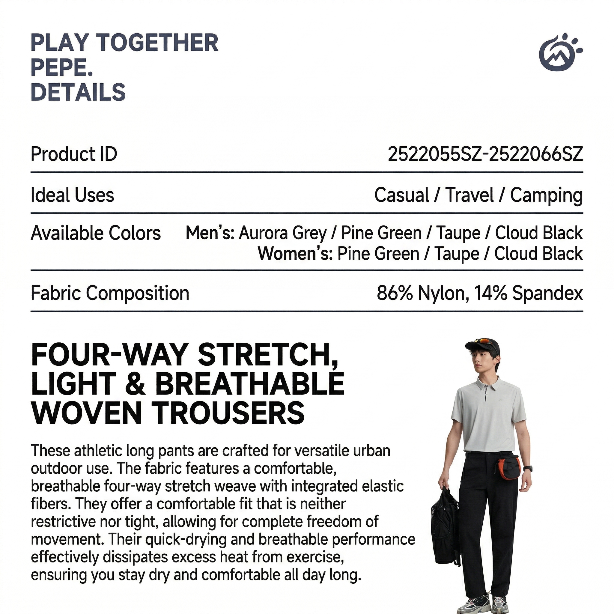 TECTOP Women’s Hiking Pants – Quick-Dry & Softshell