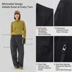 TECTOP Women’s Hiking Pants – Waterproof & Hardshell