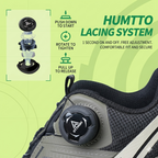 HUMTTO Men’s Low-Cut Trail Running Shoes Lightweight & Non-Slip – Army Green