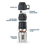 SOG Camping 3-in-1 Coffee Grinding Set