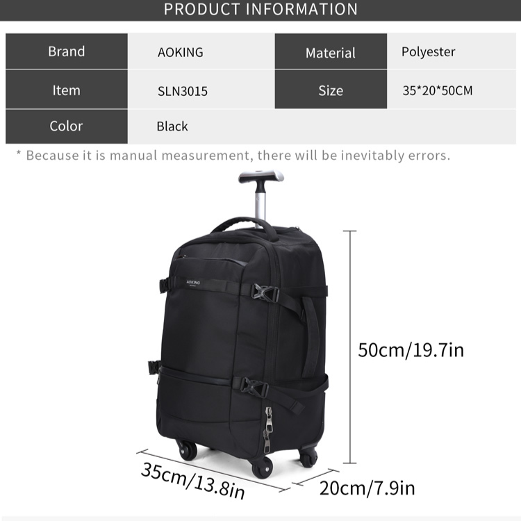 AOKING Trolley Backpack SLN3015