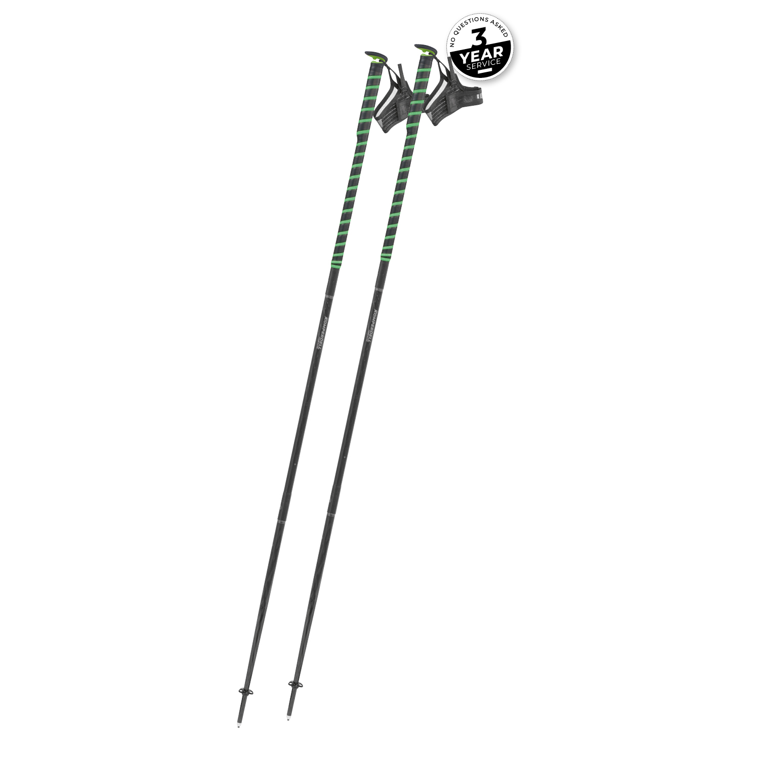 KOMPERDELL FXP Composite Trail Folding Trekking Pole - Green