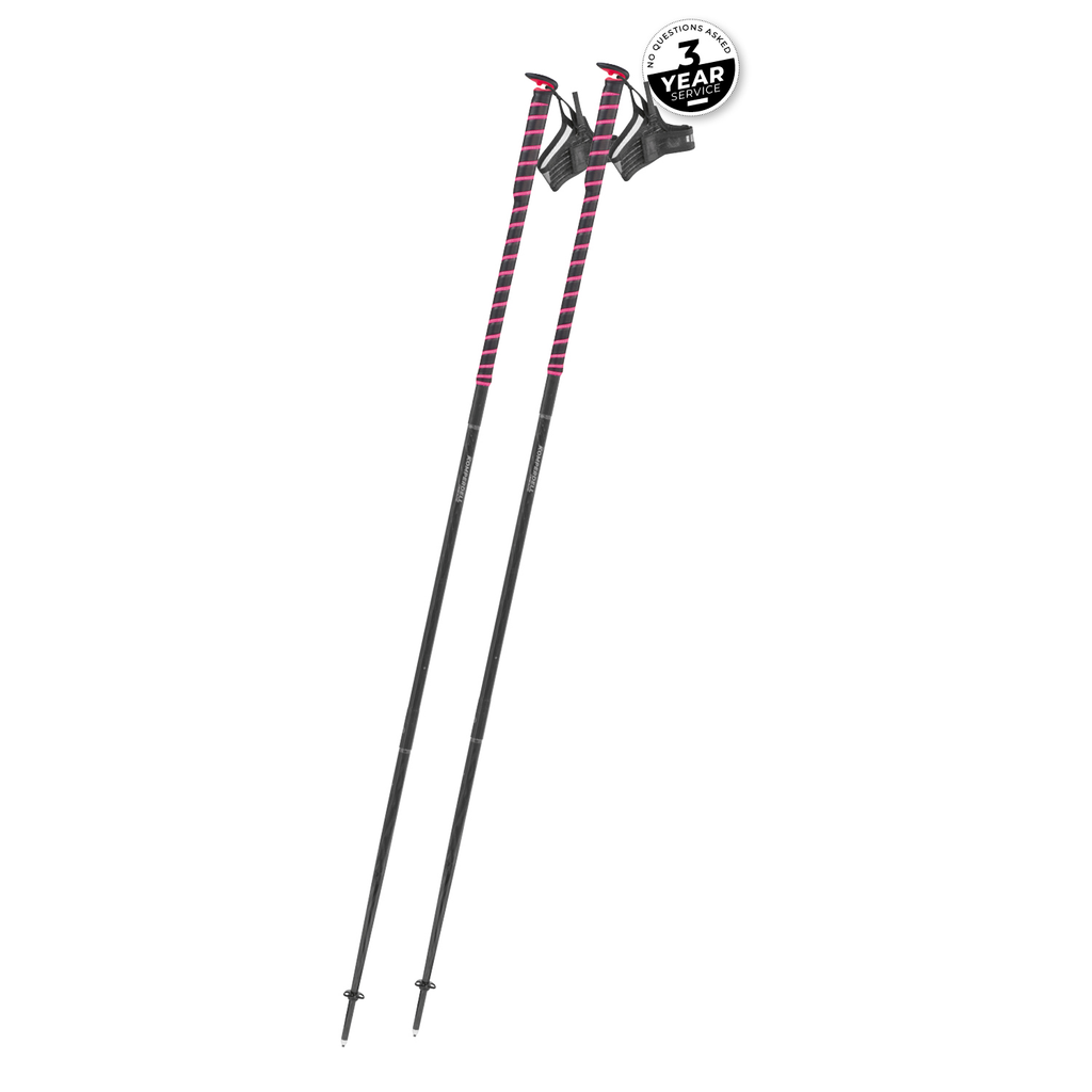 KOMPERDELL FXP Composite Trail Folding Trekking Pole - Pink