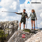 KOMPERDELL FX Lite Carbon Approach Vario Compact Folding Trekking Pole