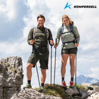 KOMPERDELL FX Lite Carbon Approach Vario Compact Folding Trekking Pole