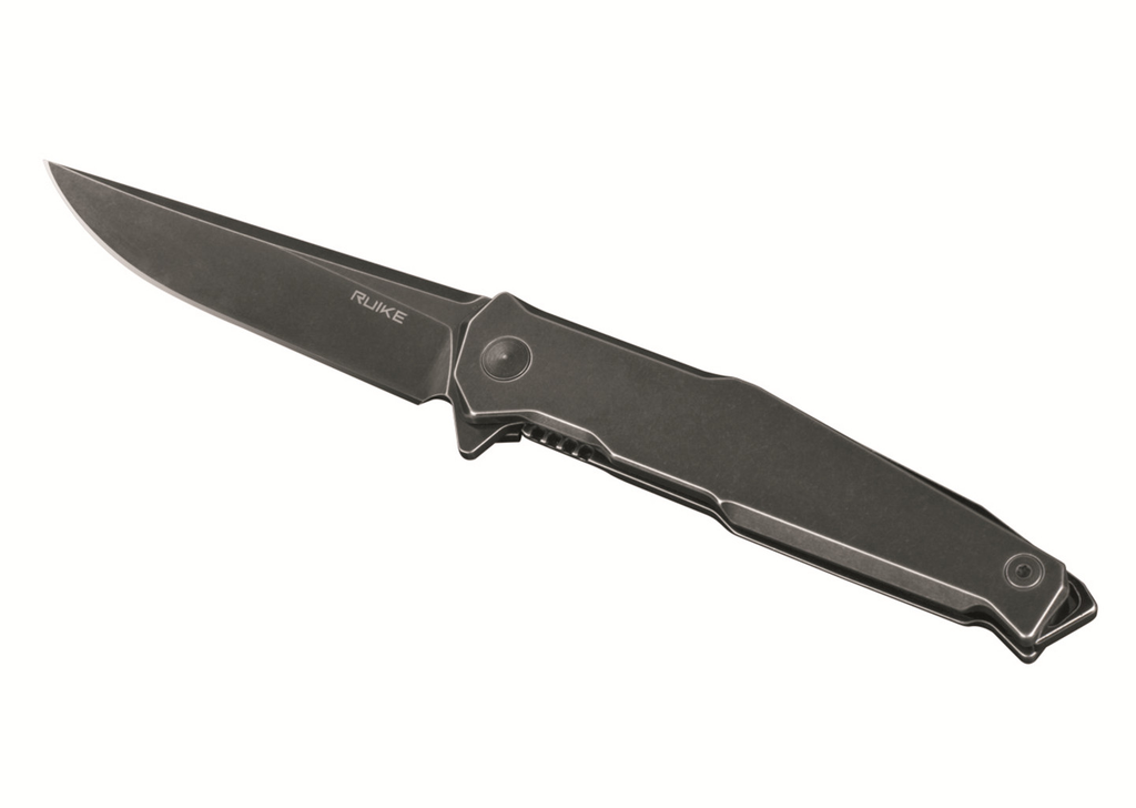 RUIKE P108-SB Stonewashed Flipper Folding Pocket Knife