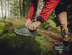 TOPO Athletic Men’s MTN Racer 4 Trail Running Shoes - Grey/Lime