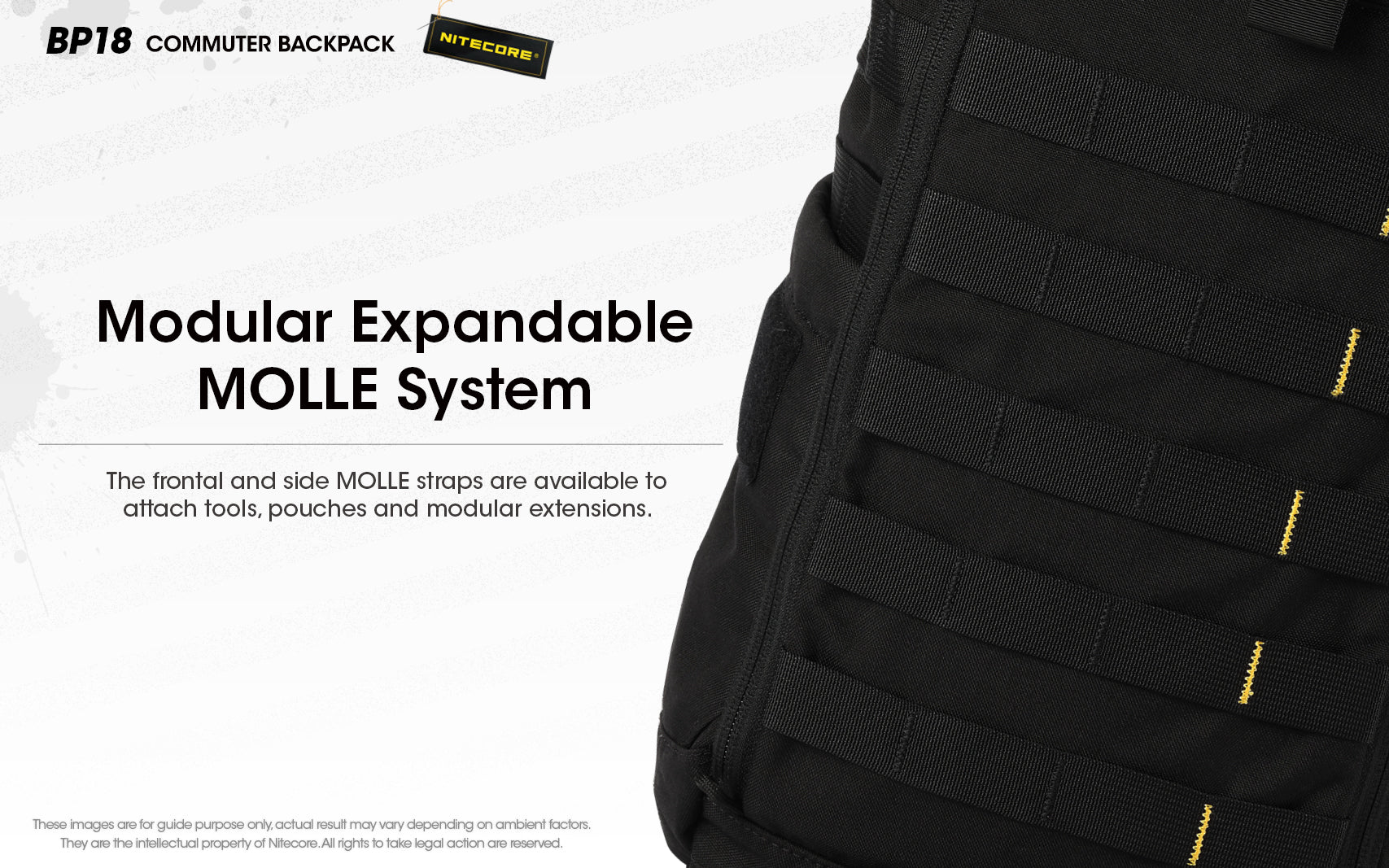 NITECORE BP18 Multi-Purpose Modular Backpack 18L