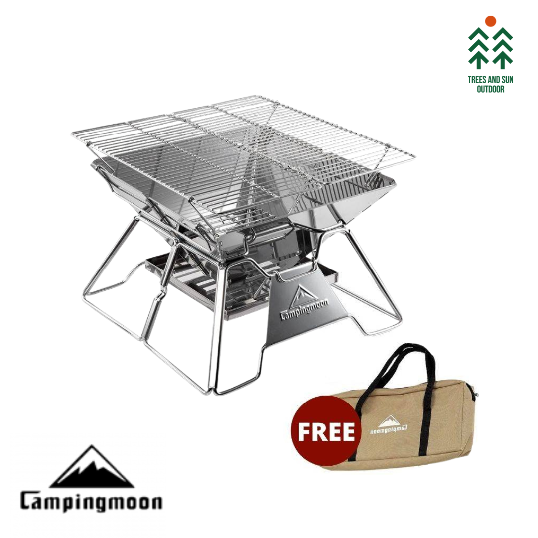 CAMPINGMOON MT-2 Portable Barbecue Stove (M) BBQ stove