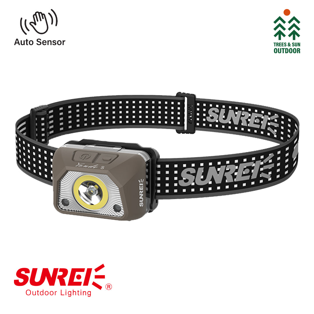 SUNREI Youdo S Motion Sensor Lightweight Headlamp – 650 Lumens