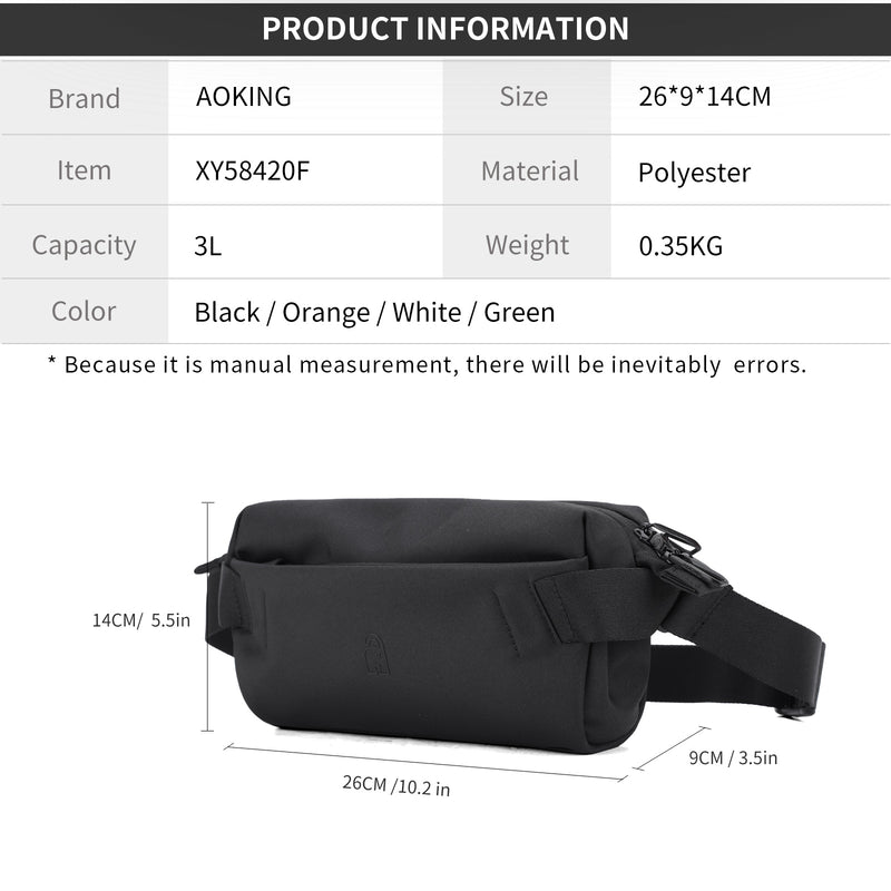 AOKING Anti-Theft Waist Bag