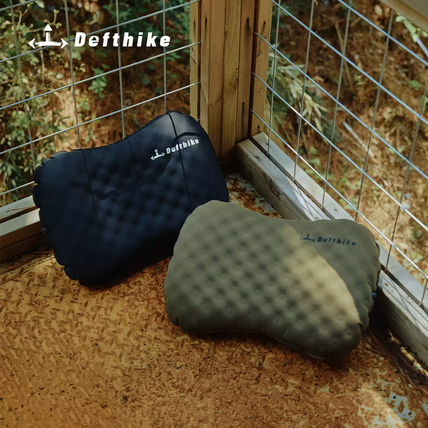 DEFTHIKE Inflatable Air Cushion Pillow