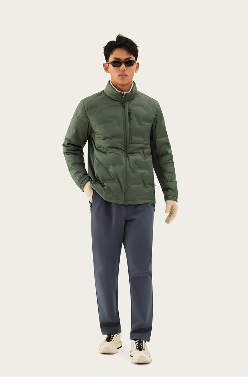 TECTOP Men’s Hiking Down Jacket – Lightweight & Warm