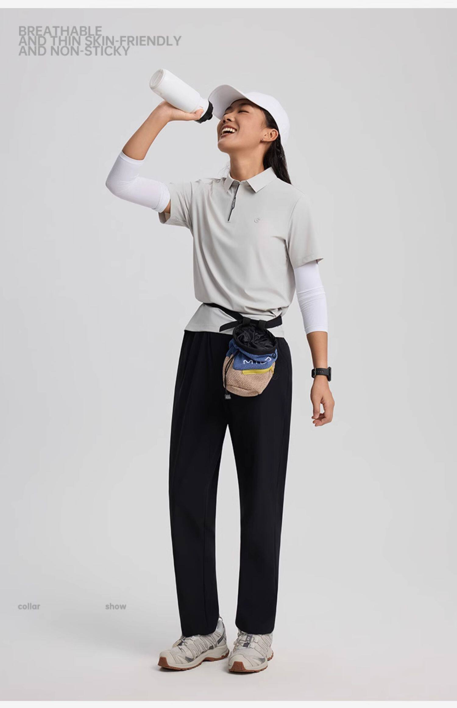 TECTOP Women's Softshell Quick-Dry Belt Pants 2522054SZ